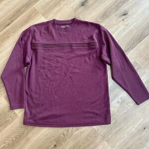 Vintage Y2K Men’s Burgundy Sweater